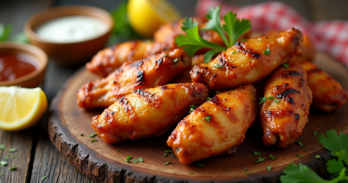 Grilled Chicken Wings